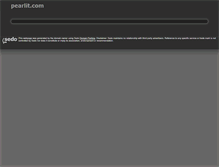 Tablet Screenshot of pearlit.com